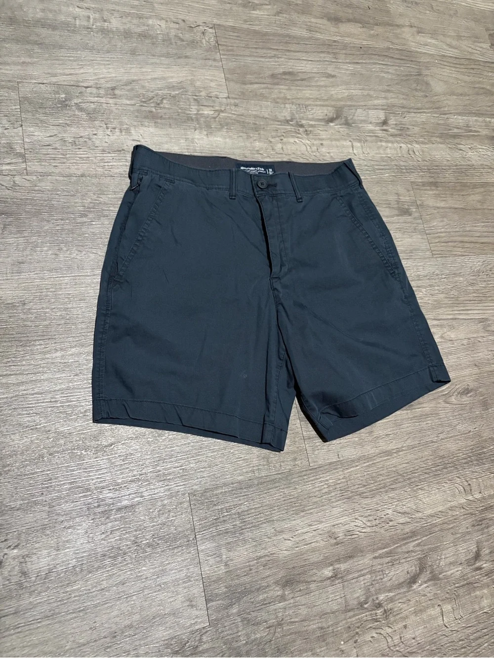 Abercrombie & Fitch Men's Black Short Stretch Classic Fit